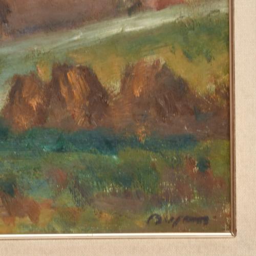 SIMÓ BUSOM (1927). "Vista del barri d’Horta", 1967.