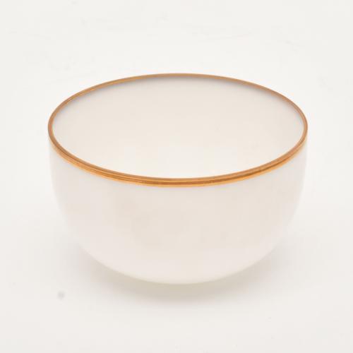 Set of six coffe cups and saucers.