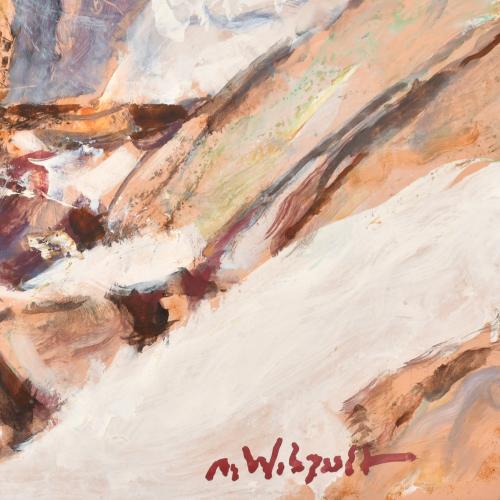 MARCEL WIBAULT (1904-1998).  "Picos nevados".