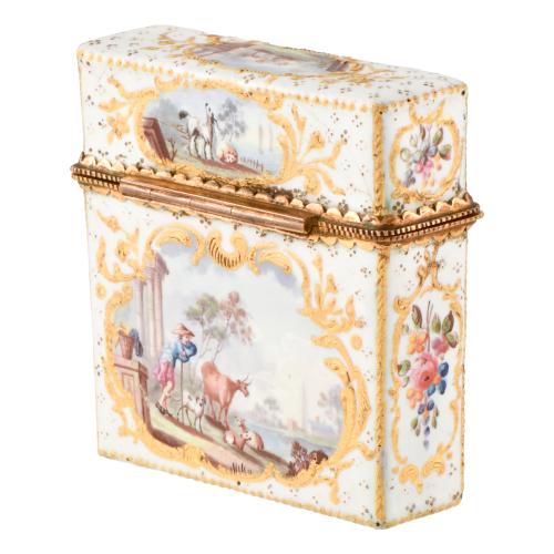 18TH CENTURY ENGLISH SCHOOL. Ladies’ vanity case, circa 176