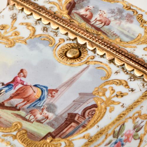 18TH CENTURY ENGLISH SCHOOL. Ladies’ vanity case, circa 176