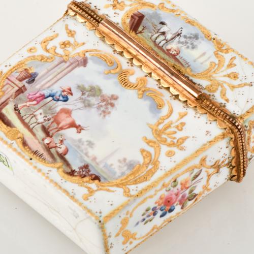 18TH CENTURY ENGLISH SCHOOL. Ladies’ vanity case, circa 176
