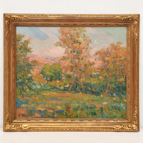 ESCUELA CATALANA, SIGLO XX. "Paisaje".