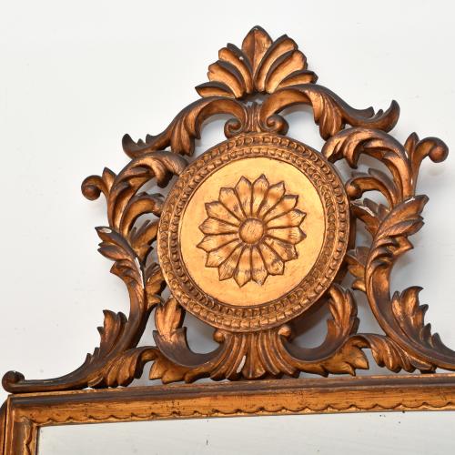 Spanish ornamental mirror, mid 20th century.