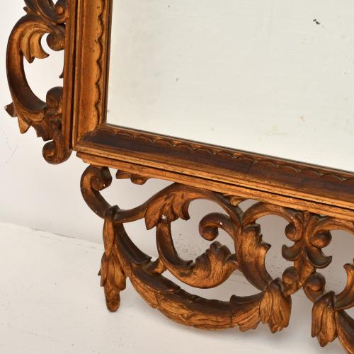 Spanish ornamental mirror, mid 20th century.