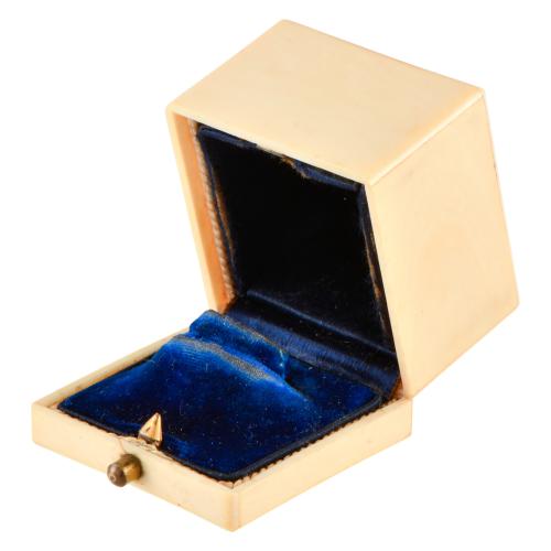 Old box for a ring, early 20th century.
