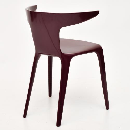 ALBERTO LIEVORE (1948). Set of flour 'Rothko' chairs.