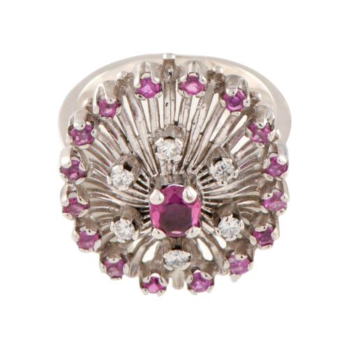 Anillo estilo art decó