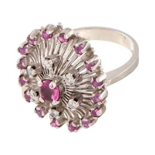 Anillo estilo art decó