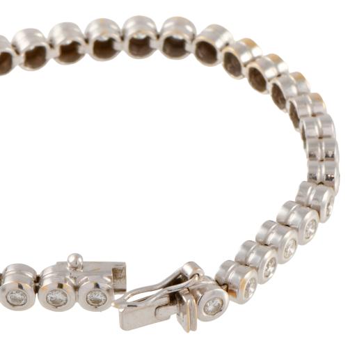 Pulsera riviére de diamantes