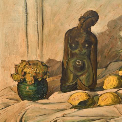 ERICH BUTTNER (1889-1936). Study "Natura morta", 1932.