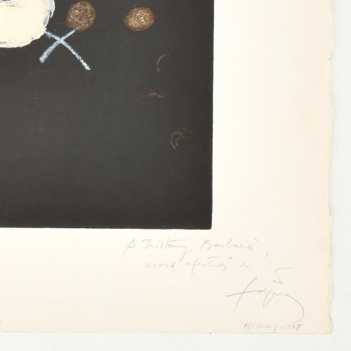 ANTONI TÀPIES (1923-2012). Sin título,1978.