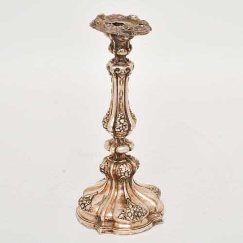 Pair of Victorian candlesticks.
