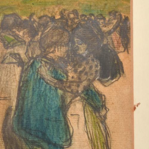 CARLES CASAGEMAS (1880-1901).  "Popular dance".