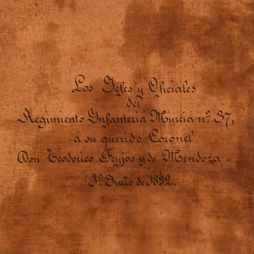 19TH CENTURY, SPANISH SCHOOL. "Muerte del Conde de Villamed