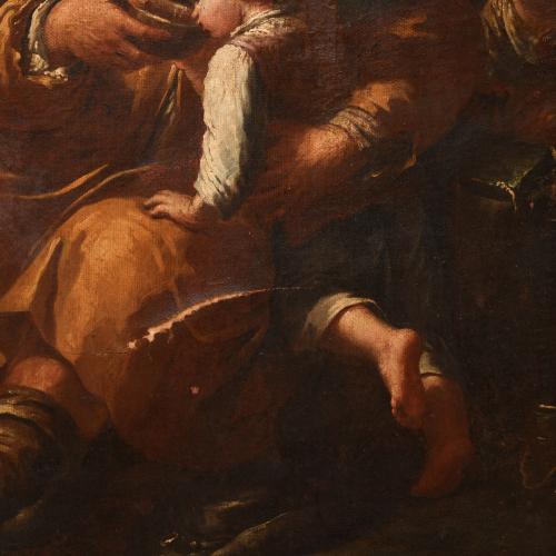 18TH CENTURY ITALIAN SCHOOL. "Tradition scene".