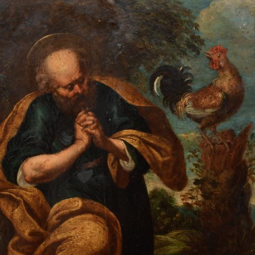 "The Repentance of Saint Peter", based on the original by G