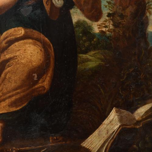 "The Repentance of Saint Peter", based on the original by G