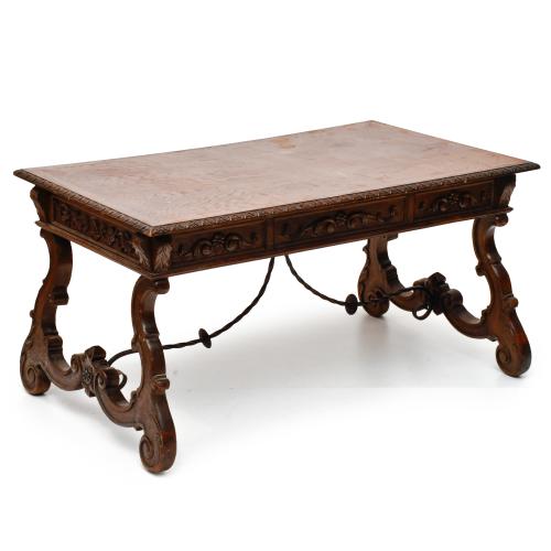 Castilian pork table, Renaissance style, 20th century.