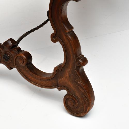 Castilian pork table, Renaissance style, 20th century.