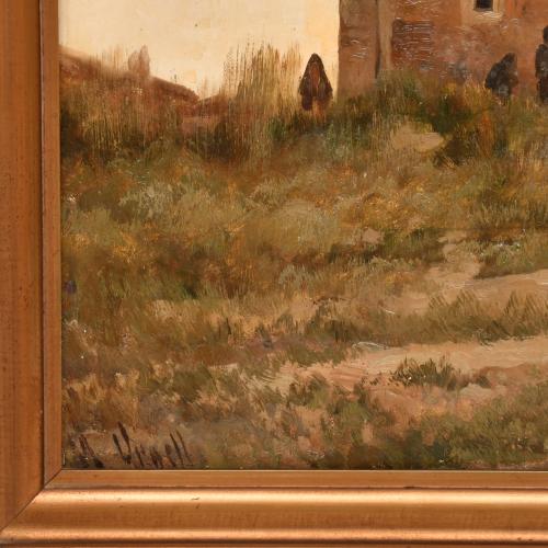 TALLER DE MODEST URGELL I INGLADA (1839-1919). "Procesión y