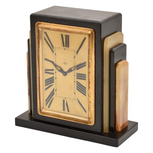 Reloj de sobremesa Art Decó, circa 1920.