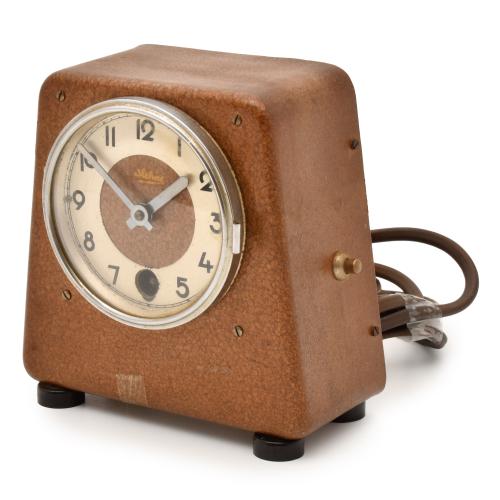  J. G. MEHNE. Reloj con temporizador de radio modelo "Aura", circa 1923 - 1940.