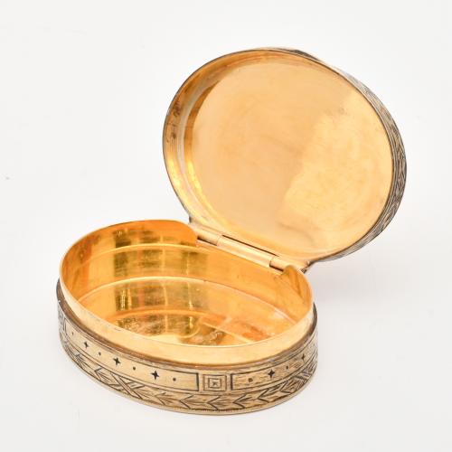 Caja inglesa, tercer quarto del siglo XIX.