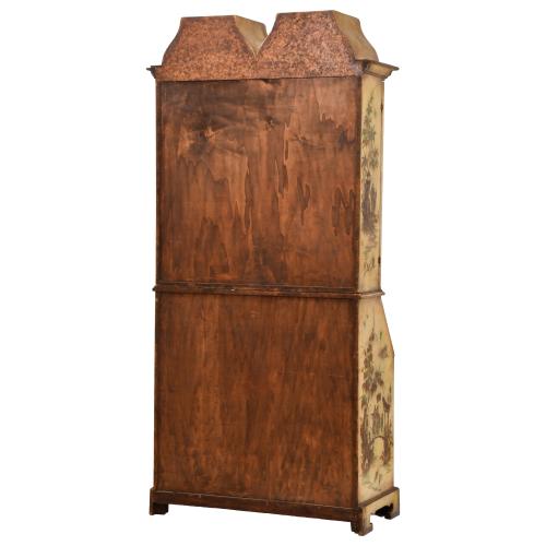 Cabinet escritorio estilo Reina Ana, segunda mitad siglo XX.