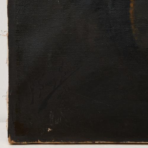 ENRIQUE SANZ SANZ (XIX-XX). "Retrato caballero con medalla"