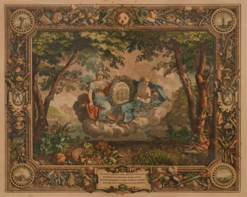 DESPUÉS DE CHARLES LE BRUN (1619-1690). "Alegoría del verano".