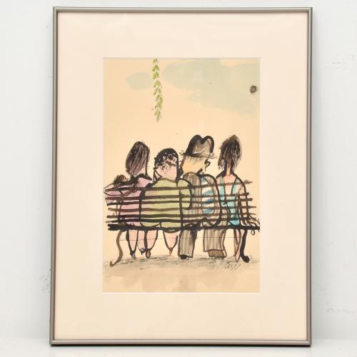 FRANCESC VILA I RUFAS, "CESC" (1927-2006). "Personajes de e