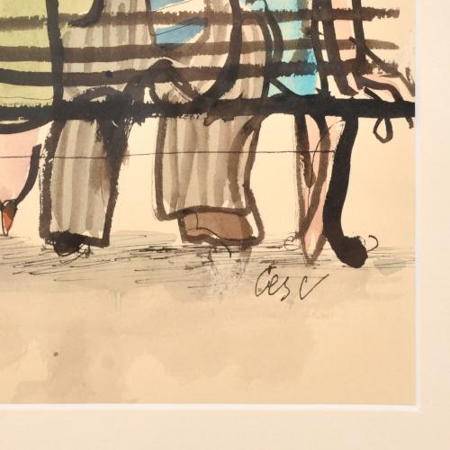 FRANCESC VILA I RUFAS, "CESC" (1927-2006). "Personajes de e