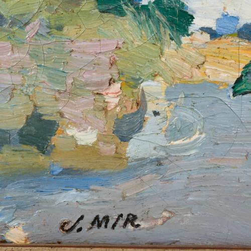 JOAQUIM MIR I TRINXET (1873-1940). "Paisaje".