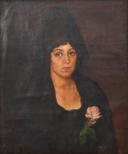 ESCUELA ESPAÑOLA, SIGLO XX. "Manola".