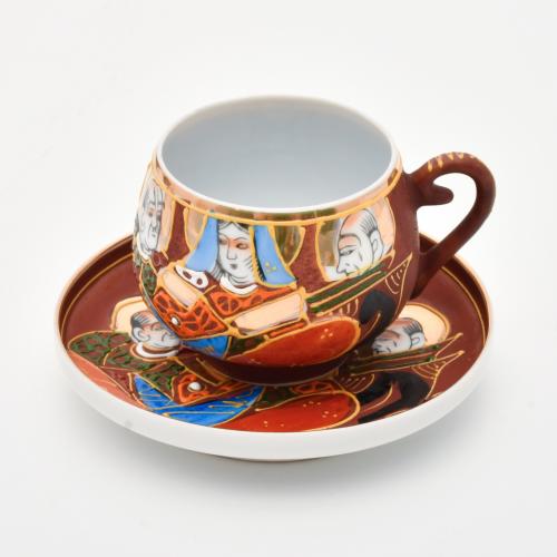 SIGUIENDO MODELOS SATSUMA, conjunto de té y café.