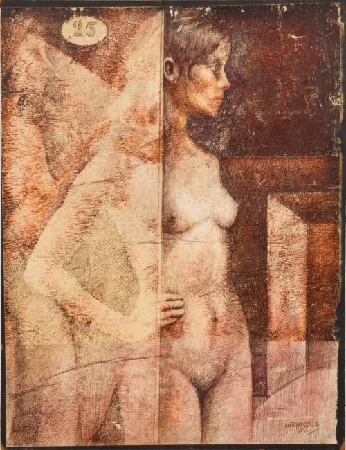 ANTONI COLL (XX). "Mujer", 1971.