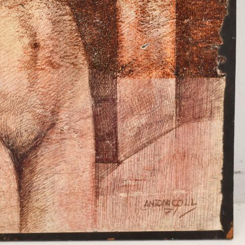 ANTONI COLL (XX). "Mujer", 1971.