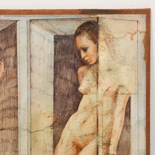 ANTONI COLL (20TH CENTURY). 'Women figures', 1971.