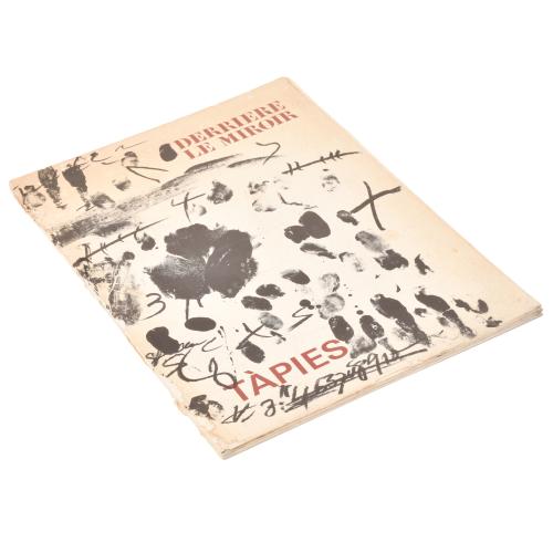 DERRIERE LE MIROIR. Dedicado a Antoni Tàpies.