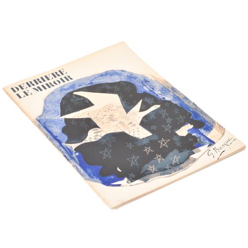DERRIERE LE MIROIR. Dedicada a Braque.