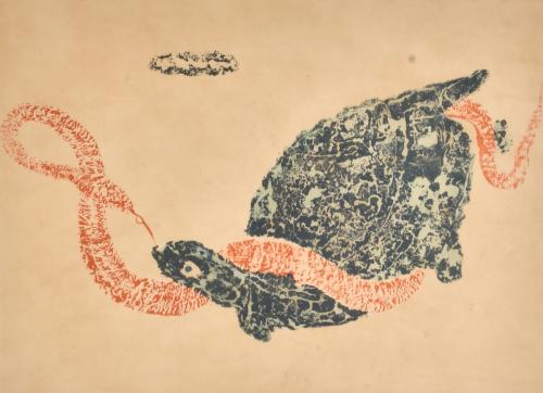 DESPUÉS DE WON TAO-TSE "Tortuga y serpiente".