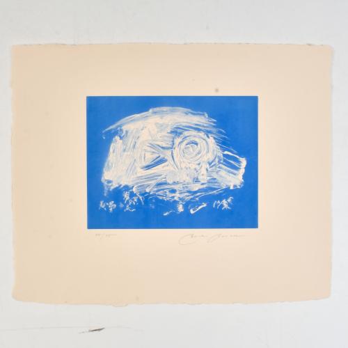 BENET ROSELL (1937).  Carpeta Blauw, 1986.