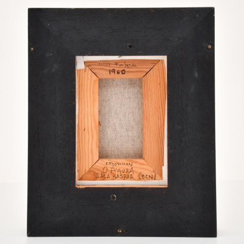WILL FABER (1901-1987). S/t, 1960.