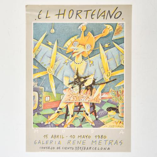 EL HORTELANO (1954-2016). Pareja de carteles, circa 1980.