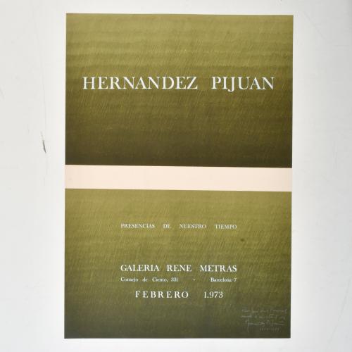 ARRANZ BRAVO Y BARTOLOZZI, GUINOVART AND HERNÁNDEZ PIJUAN. 