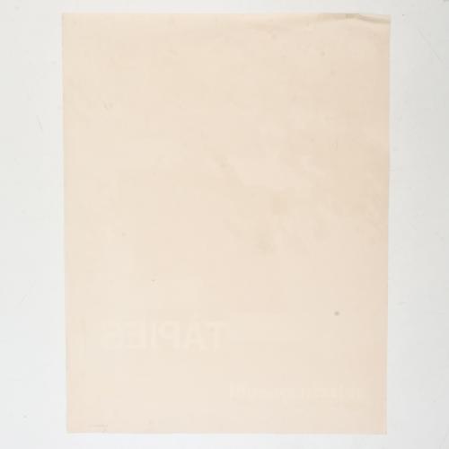 EDUARDO CHILLIDA (1924-2002) Y ANTONI TÀPIES  Pareja de Car
