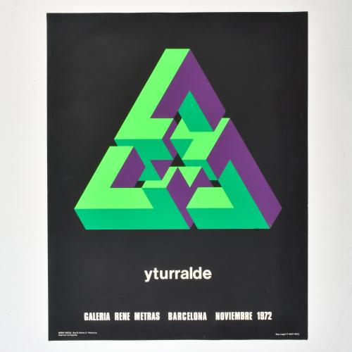 JOSE Mª YTURRALDE (1942).  Pair of screen-printed posters f