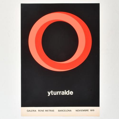 JOSE Mª YTURRALDE (1942).  Pareja de Carteles serigrafiados