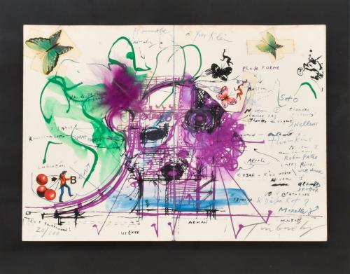 JEAN TINGUELY (1925-1991). Sin título.
